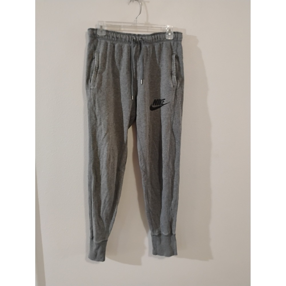 Nike Mens Sportswear Club Fleece Joggers Gray Tapered Sweatpants Small